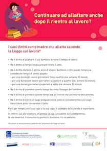 Continuare ad allattare anche dopo il rientro al lavoro?