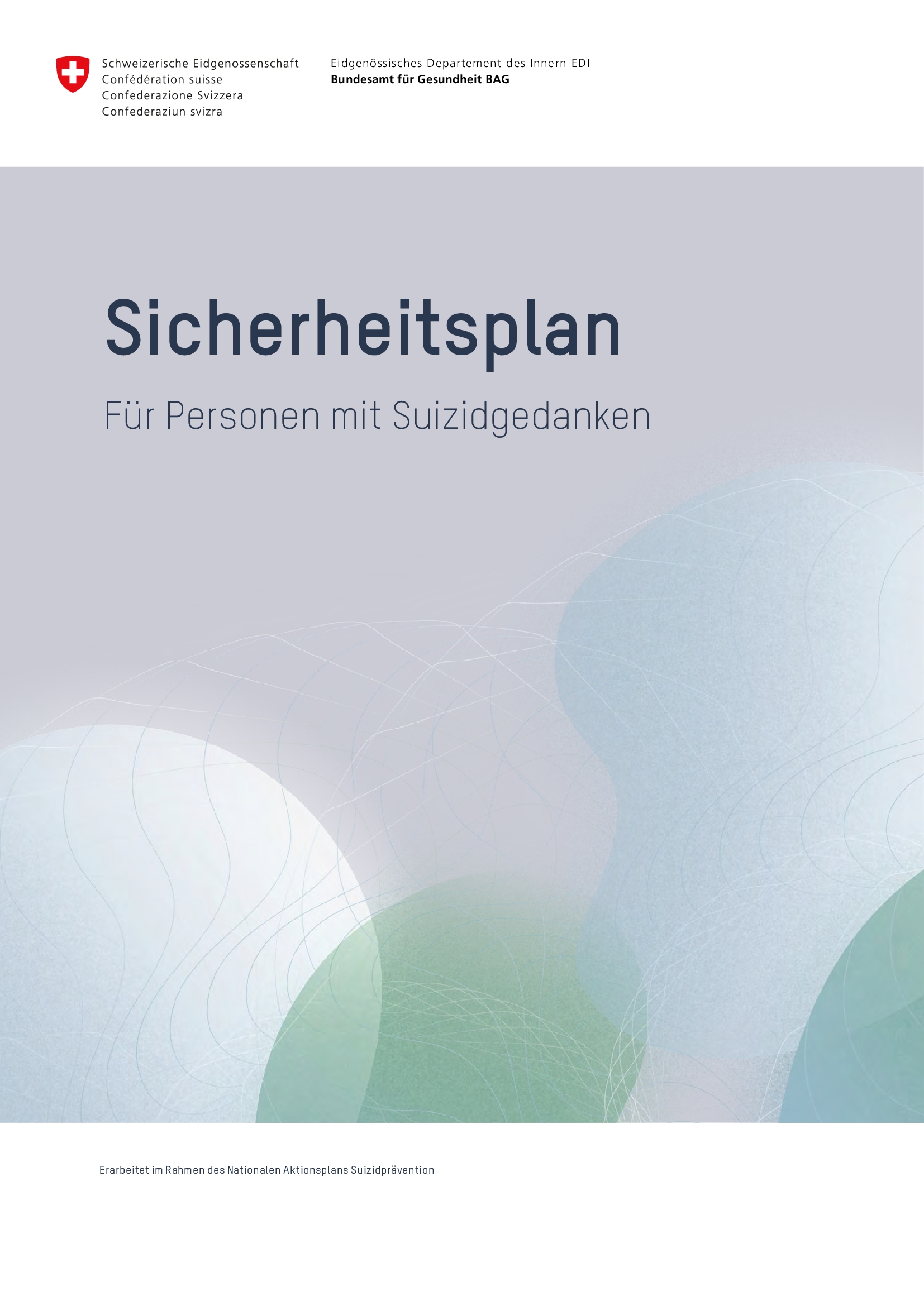 Titelbild Sicherheitsplan Personen Suizidgedanken DE