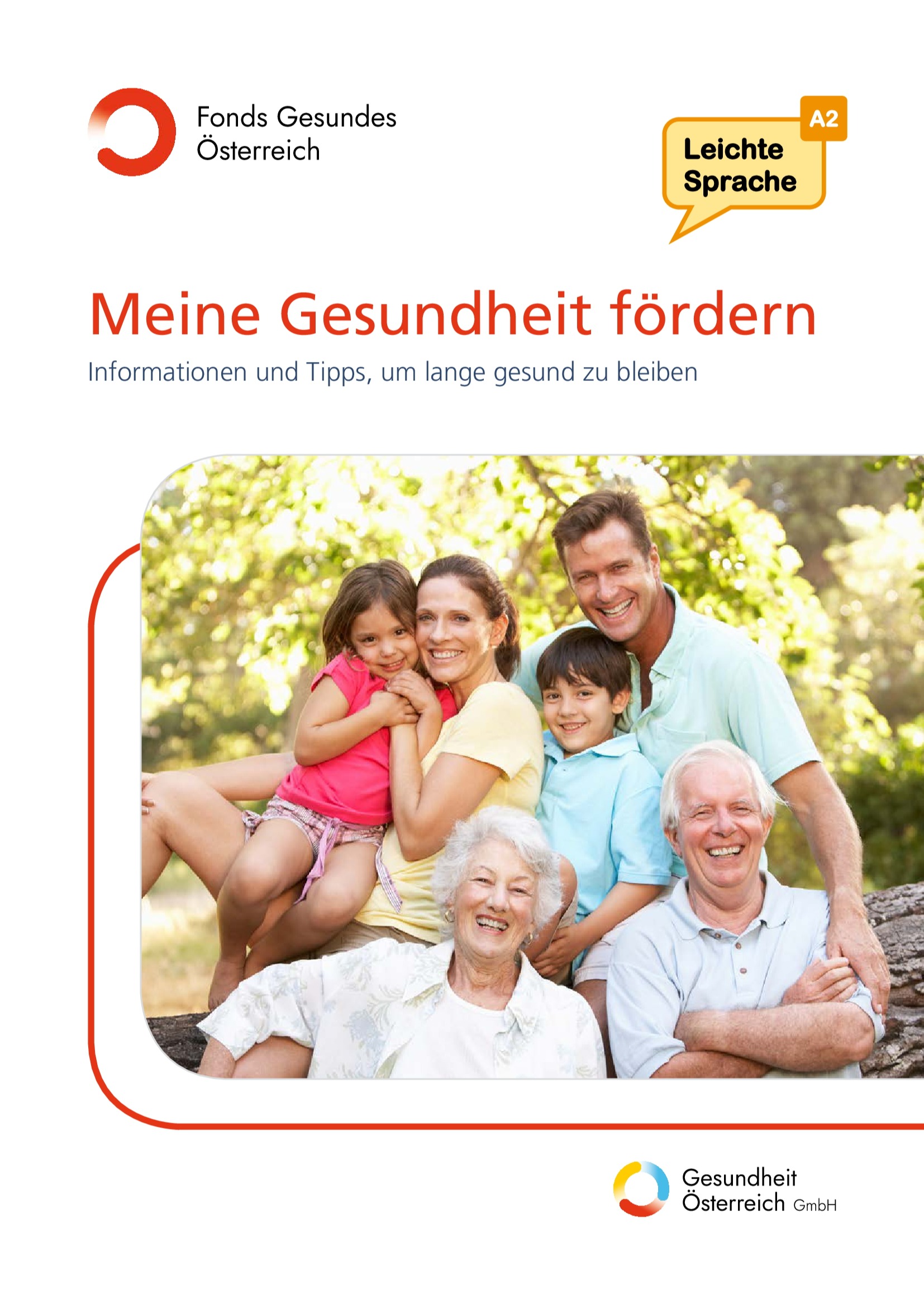 Meine Gesundheit fördern