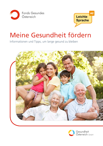 Titelbild meine Gesundheit fördern