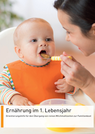 Titelbild Ernaehrung im 1. Lebensjahr deutsch