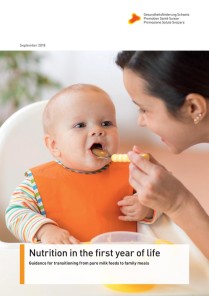  Nutrition in the first year of life