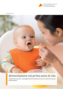 Alimentazione nel primo anno di vita