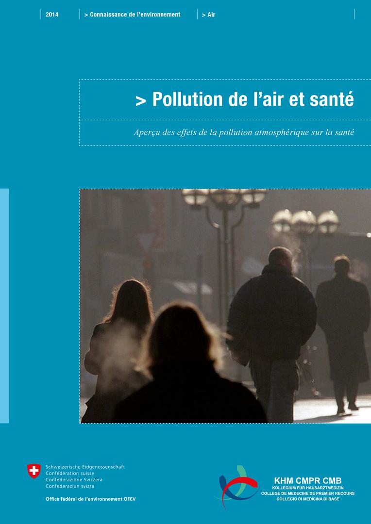 Titelbild Pollution de l air et sante