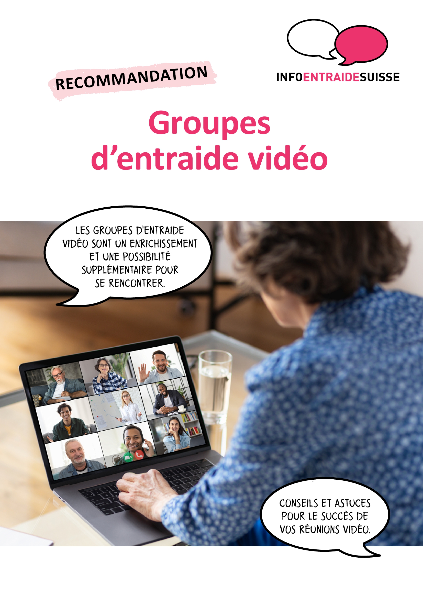 Titelbild Flyer Video-Selbsthilfegruppen FR