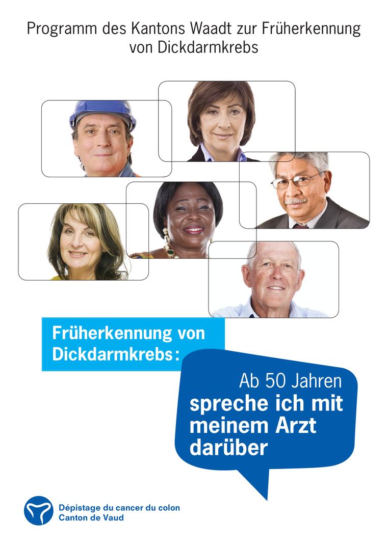 Titelbild Früherkennung von Dickdarmkrebs deutsch