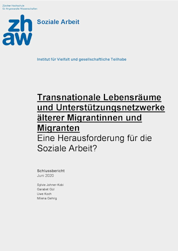 Titelbild Transnationale Lebensräume und Unterstützungsnetzwerke älterer Migrantinnen und Migranten