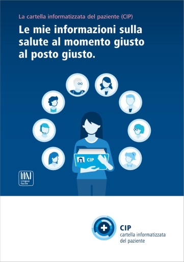 Titelbild Das elektronische Patientendossier EPD (Leichte Sprache) italienisch