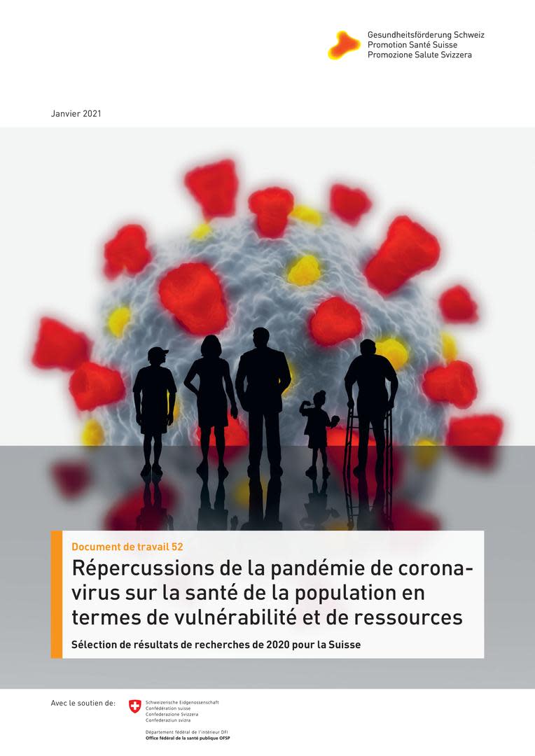 Repercussions De La Pandemie De Coronavirus Sur La Sante De La Population En Termes De Vulnerabilite Et De Ressources