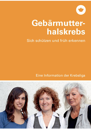 Titelbild Gebärmutterhalskrebs deutsch