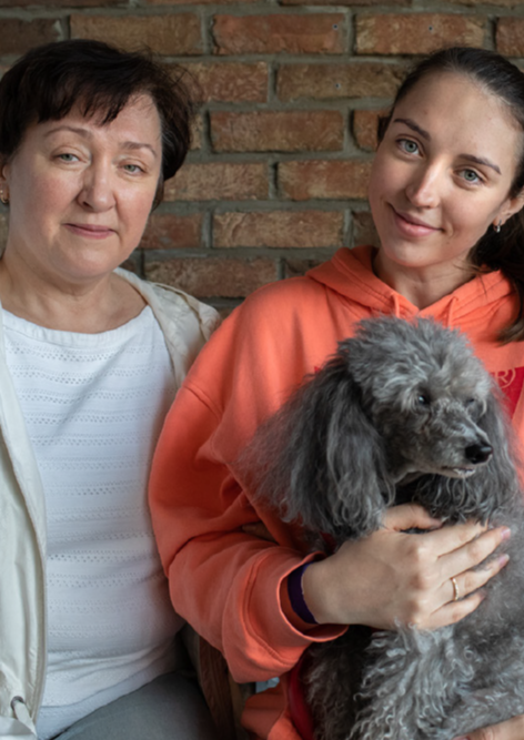 Titelbild Flucht und Trauma Infos und Tipps für Begleitpersonen und Gastfamilien von Geflüchteten