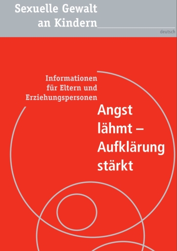 Titelbild Angst lähmt - Aufklärung stärkt Deutsch