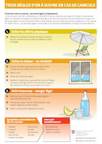 DREI GOLDENE REGELN FÜR HITZETAGE