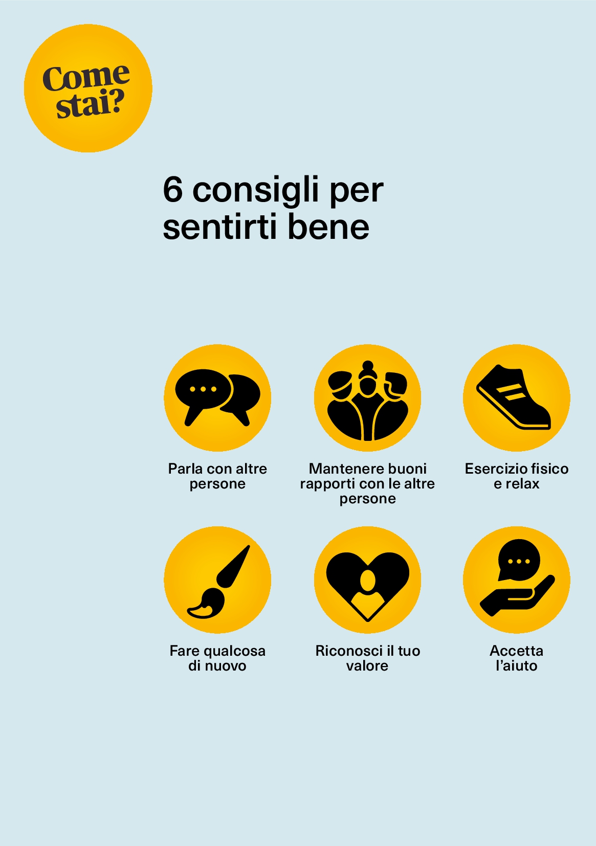 6 consigli per sentirti bene