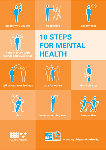 Titelbild 10 Schritte fuer die psychische Gesundheit EN