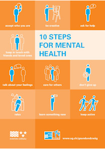 10 steps towards mental health