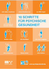 10 Schritte für Psychische Gesundheit