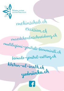 Promotion card: female-genital-cutting.ch