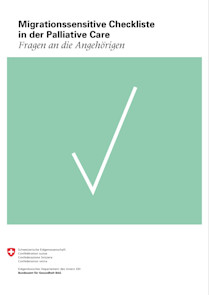 Check-list en matière de soins palliatifs adaptée à la sensibilité des populations migrantes