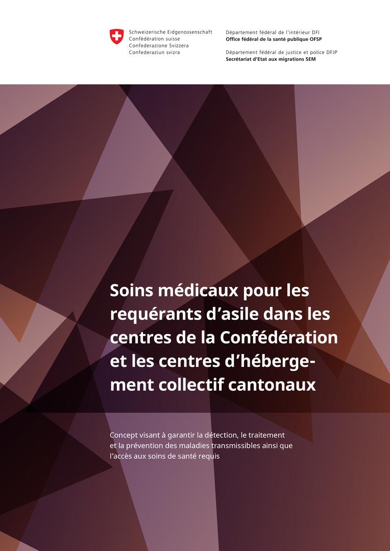 Titelbild Gesundheitsversorgung für Asylsuchende französisch