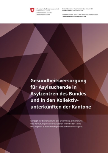Titelbild Gesundheitsversorgung für Asylsuchende deutsch