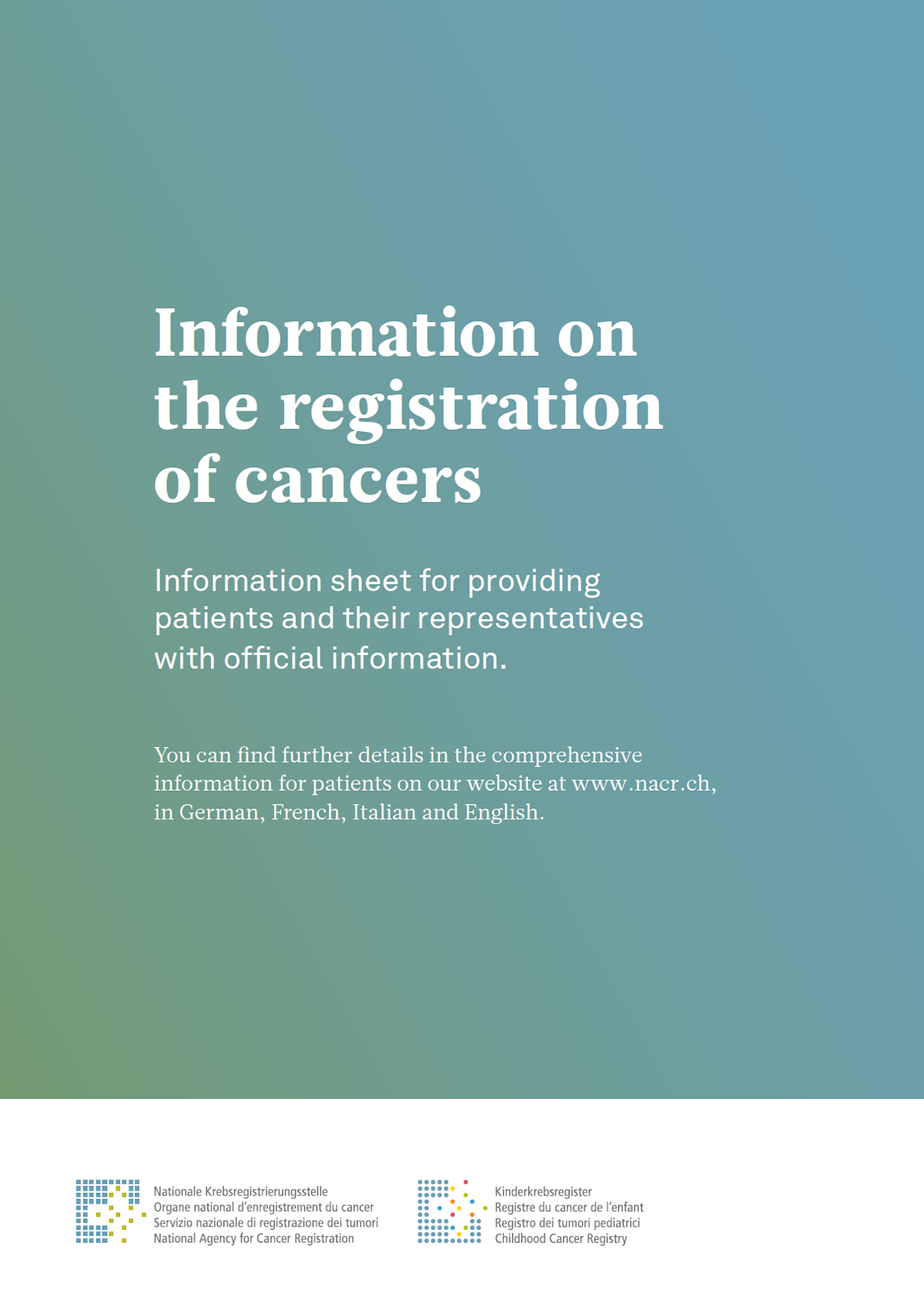 Cancer Registry Certificate Program – KIRC