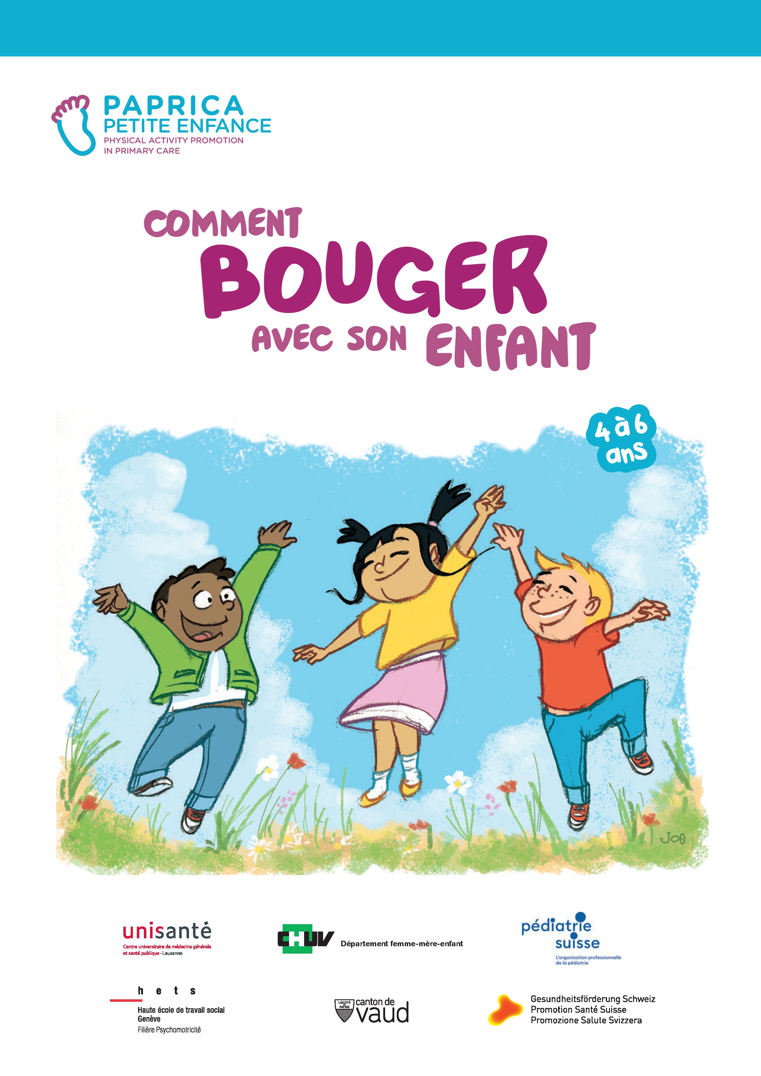 Comment Bouger Avec Son Enfant - 4 à 6 Ans | Migesplus.ch