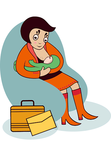 Titelbild Zurück zur Arbeit - Checkliste für die stillende Mutter