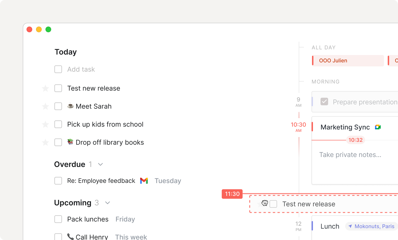 Home Agenda Time Blocking
