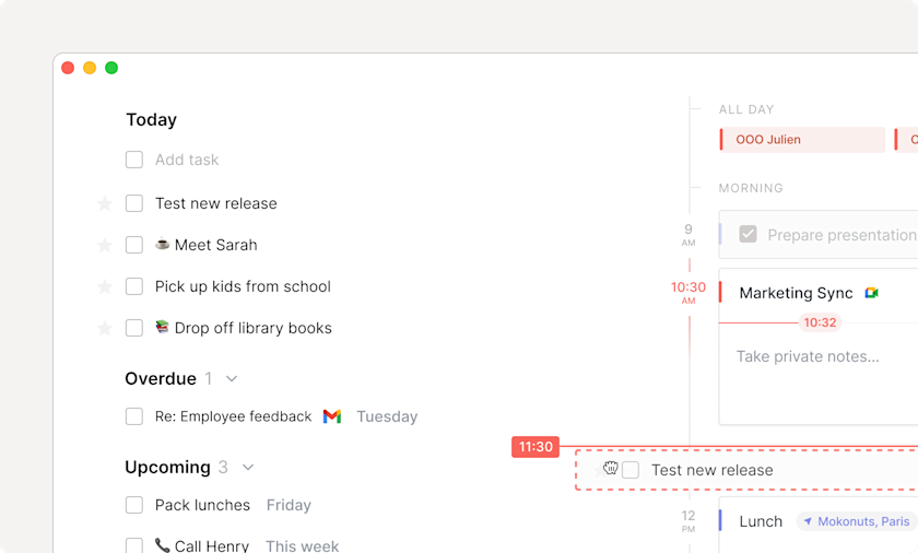 Home Agenda Time Blocking