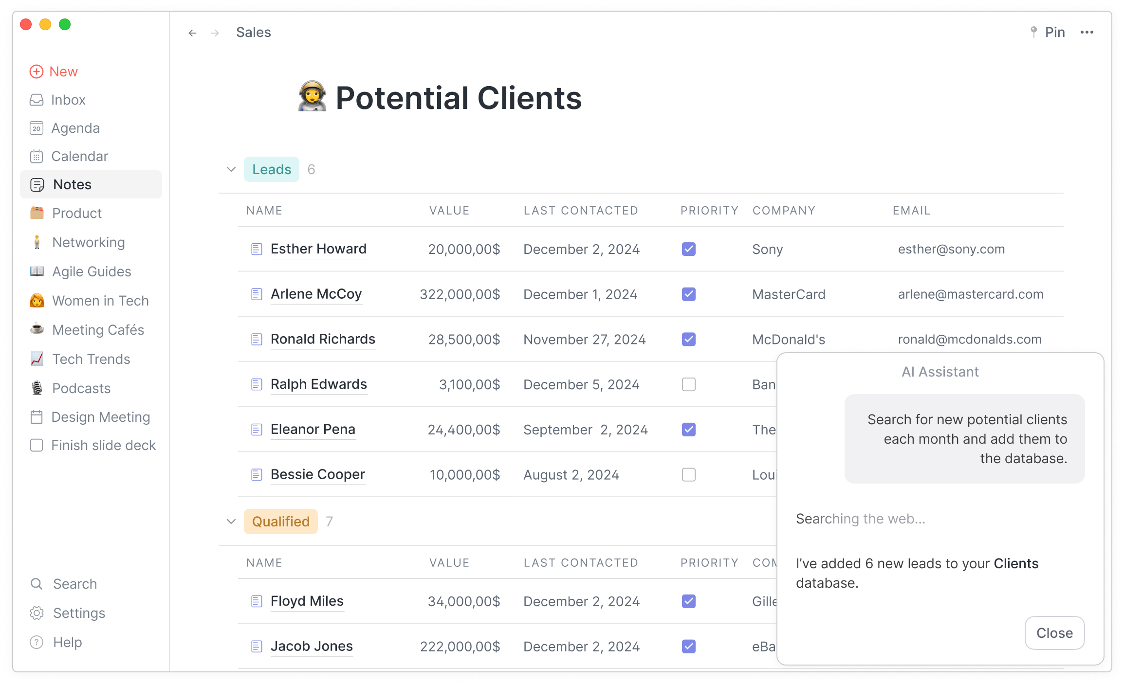 AI Assistant Automation