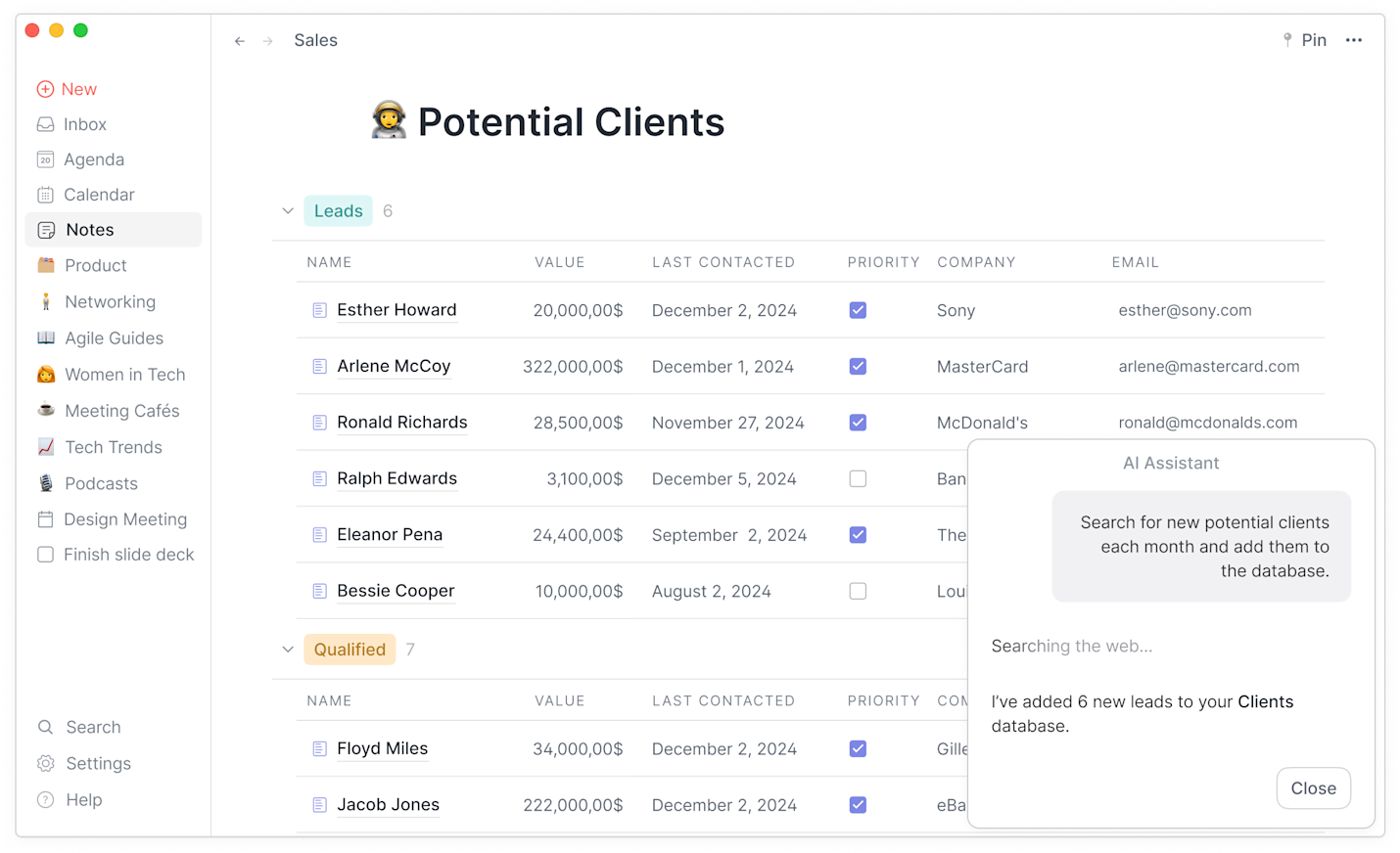 人工智能助理自动化