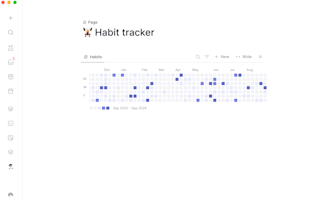 Habit tracker
