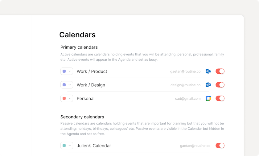 Home Calendars Accounts