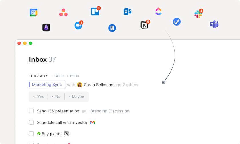 Home Inbox Integrations