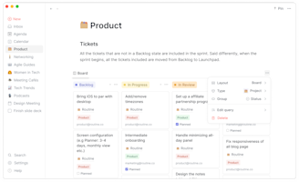 View Kanban Board