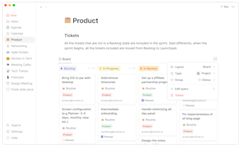 View Kanban Board