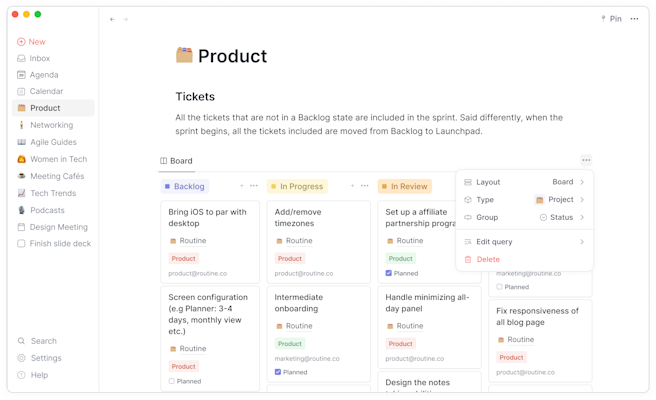 Marketplace of Tools and Extensions · Routine