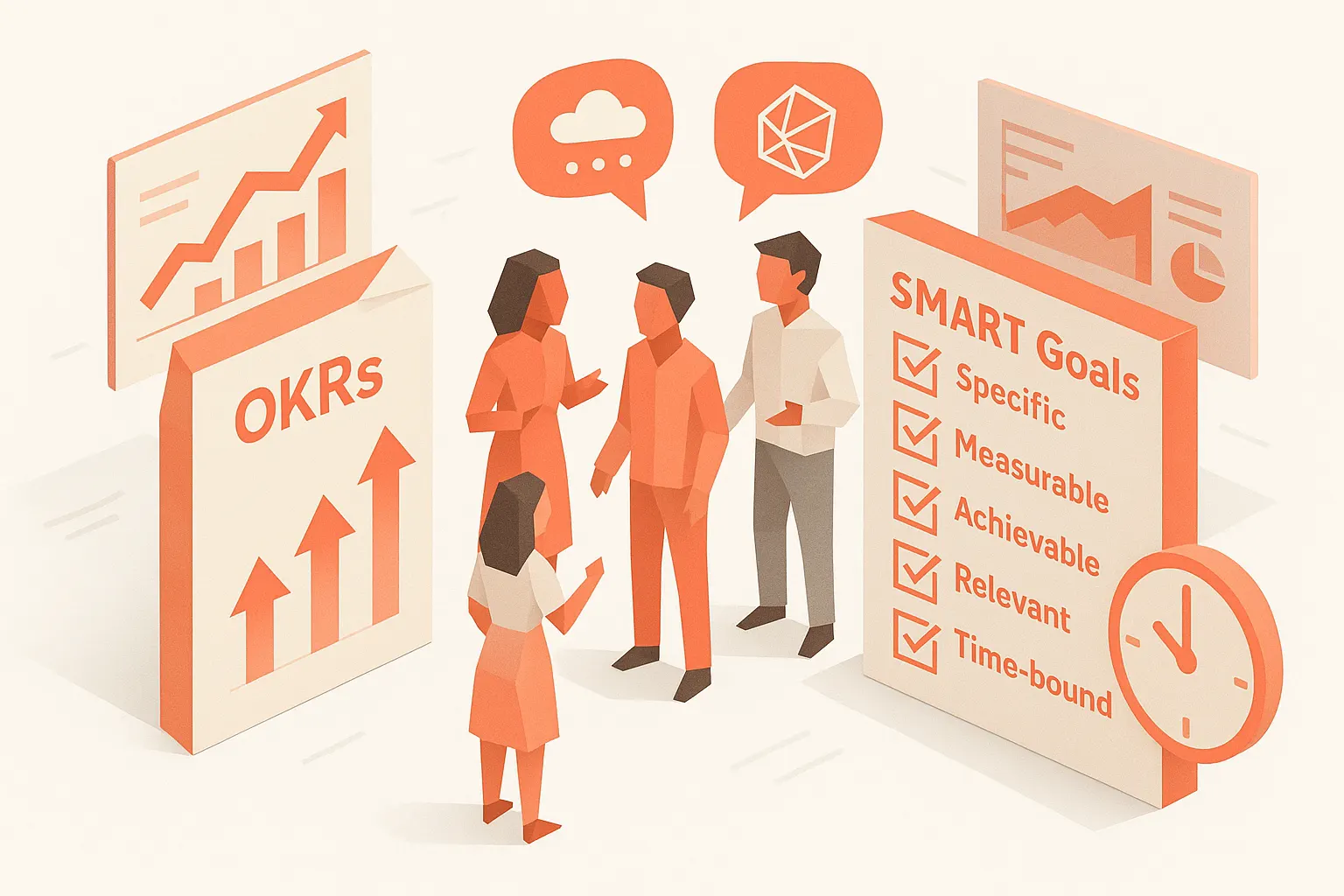 okrs-vs-smart-goals-saas-productivity