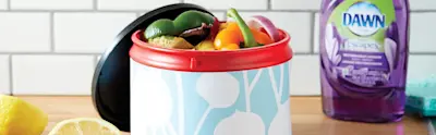 Waste Not With A DIY Kitchen Compost Bin