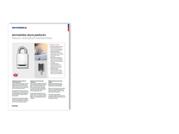 skyra padlock factsheet