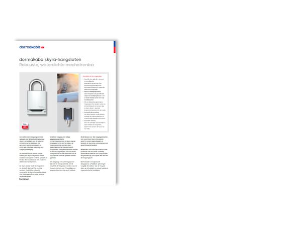 skyra hangslot factsheet