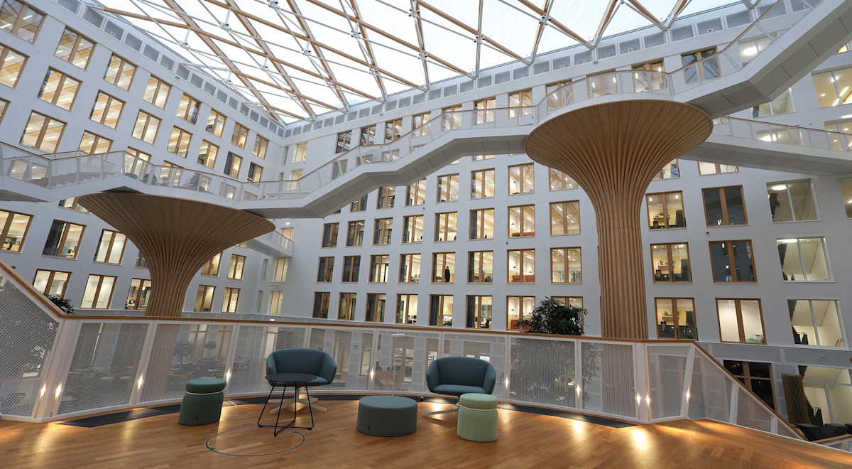 Vattenfall Carré: l’architettura open space incontra il controllo degli accessi moderno e avanzato