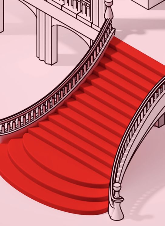 The Staircase Card