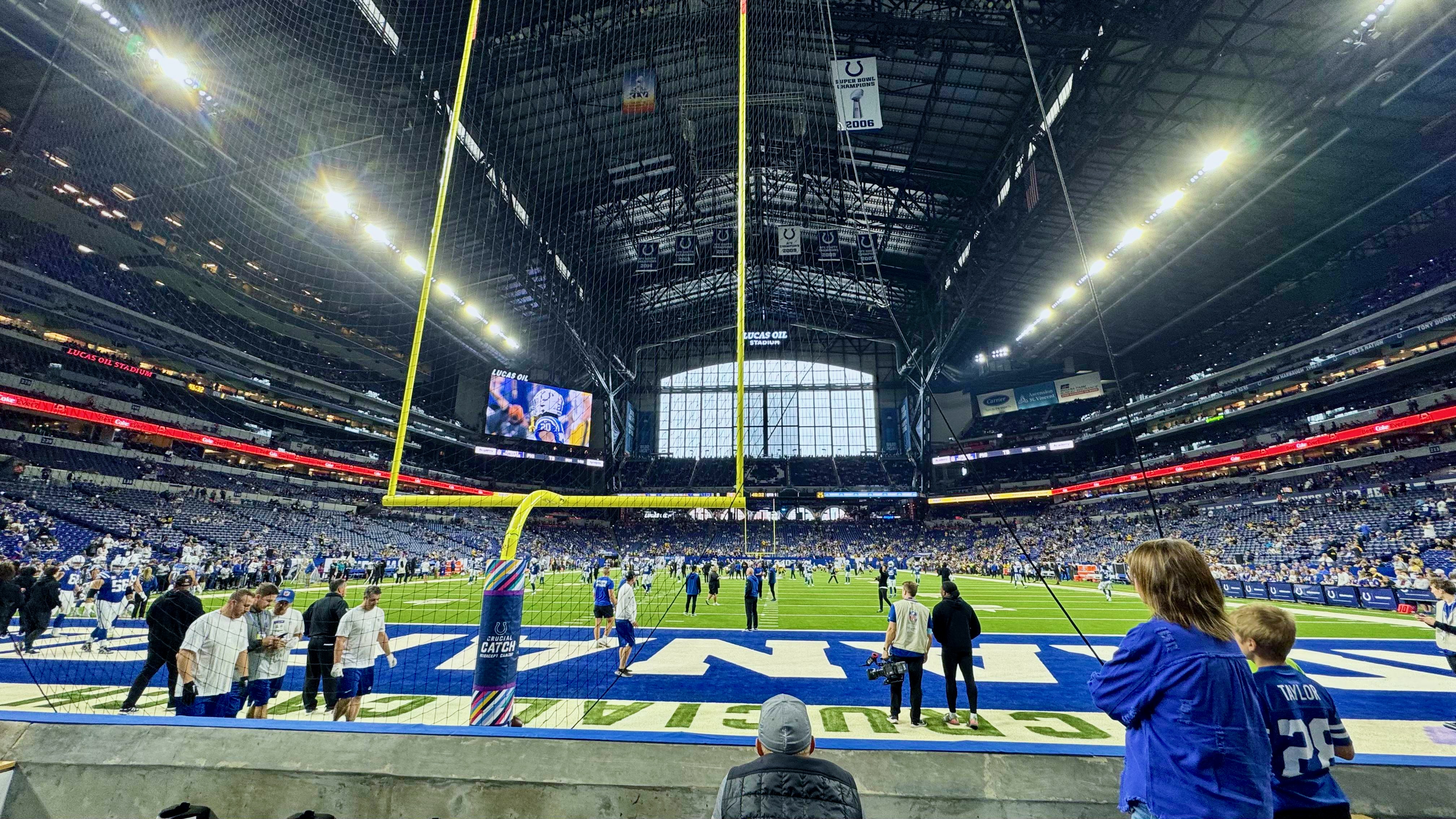 Expediting stadium entry to get fans to their seats before kickoff