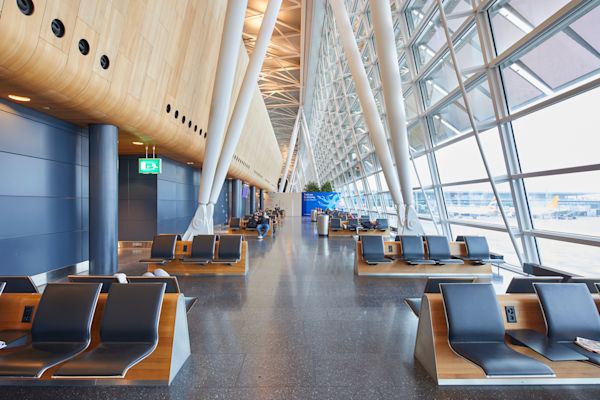 First-class comfort and efficient passenger flow