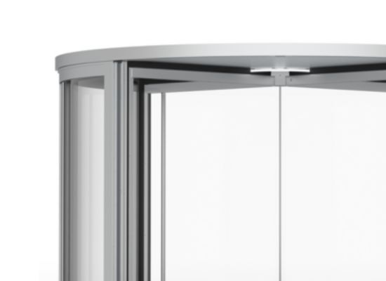 Entrance system - revolving doors