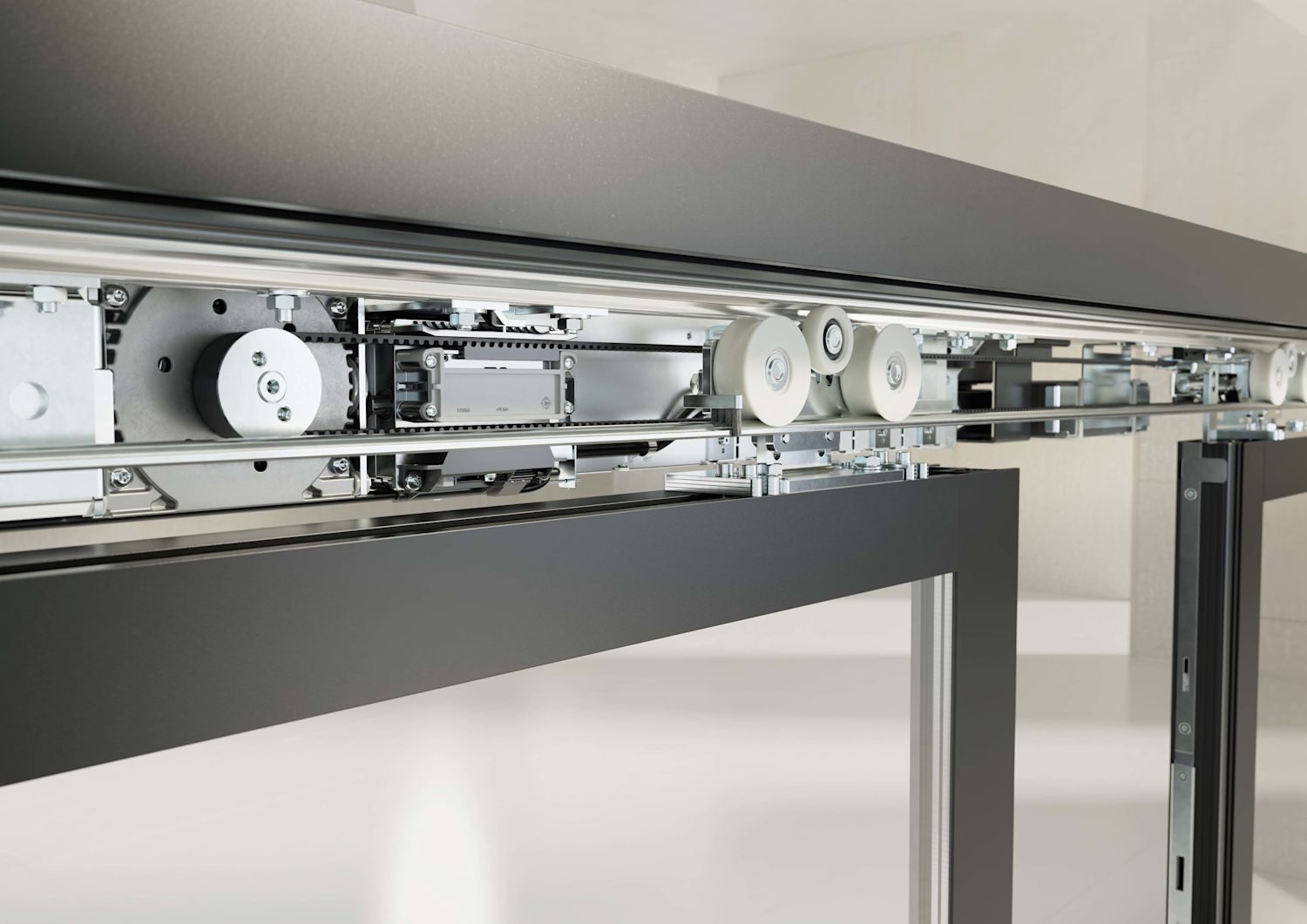 Automatic sliding door operator