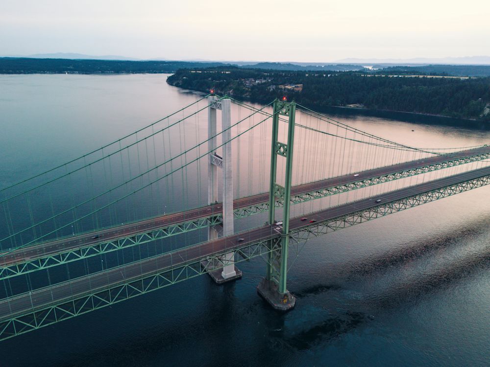 Tacoma Narrows Bridge – Washington, Verenigde Staten