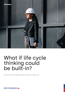Building Life Cycle Thinking - Cover